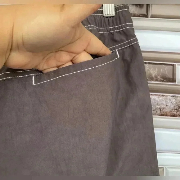 Stussy Nylon Folsom Beach Pants medium Grape - Picture 11 of 17